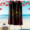 Atlanta United FC Print Beach Towel, Large Soft Quick Dry Towel for Beach Camping Swimming