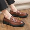 Мужские модельные туфли Формальные Дизайнерские Удобные Из тисненой кожи Роскошные Свадебные Итальянские Мужские Повседневные Деловые Туфли Для мужчин Лоферы