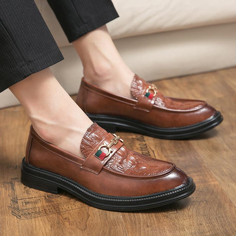 Мужские модельные туфли Формальные Дизайнерские Удобные Из тисненой кожи Роскошные Свадебные Итальянские Мужские Повседневные Деловые Туфли Для мужчин Лоферы