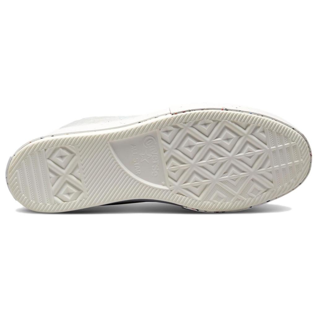 Converse Chuck 70 Renew Chuck Taylor All Star 1970s Redux Scrap Удобные Универсальные Высокие Кеды из Канваса Унисекс Кроссовки Белый Синий A03268C