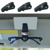 Sun Visor Car Sunglasses Glasses Clip Card Holder 180-Degree Rotatable Universal Easy To Install Car Sunglasses Holder with Ticket Card Clip
