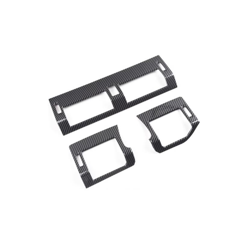 For Land Rover Defender 90 110 130 -2024 ABS Car Center Control Air Outlet Decorative Frame Sticker Car Interior Accessories