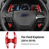 Для Ford Explorer 2016 2017 2018 Автомобиль Рулевое колесо Лепестки переключения передач Рычаги переключения DSG Расширение Стайлинг