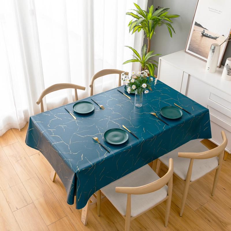 Скатерть и подставка под приборы из утолщенного ПВХ, термостойкая, водонепроницаемая, маслостойкая, не допускающая ожогов