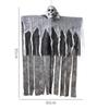 Creative Design Flying Skeleton Halloween Decoration Outdoor Decor Easy To Hang