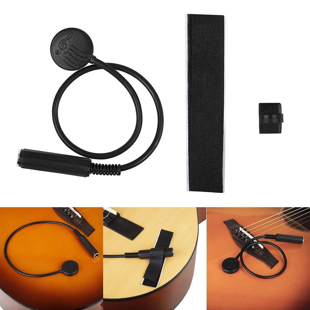 Guitar Pickup Professional Piezo Contact For Ukulele Acoustic Classical Guitar