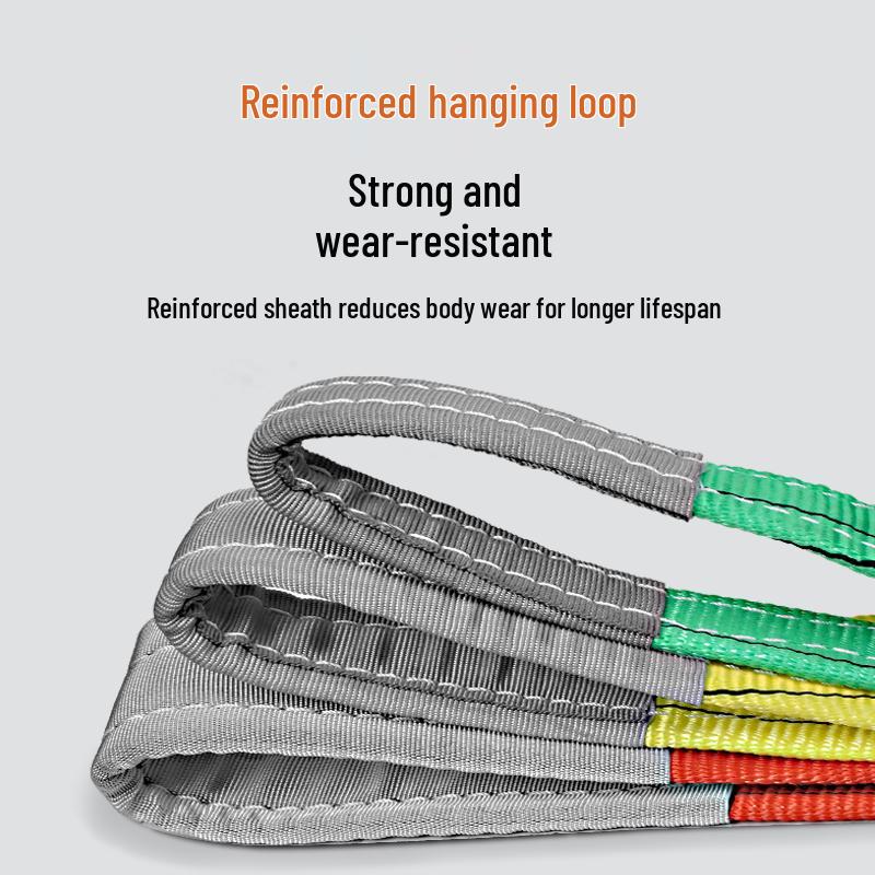 3T Yellow Flat Lifting Sling (10m x 7.5cm)