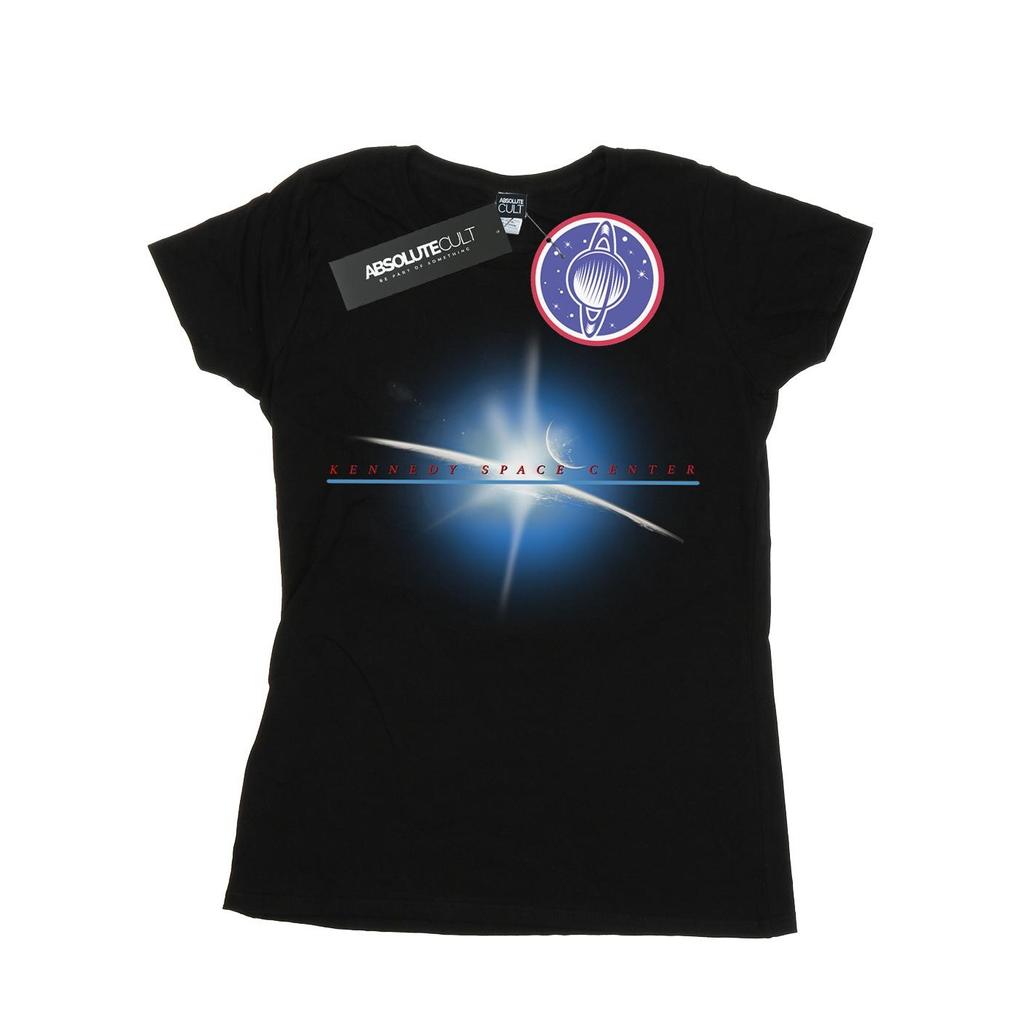 NASA Womens/Ladies Kennedy Space Centre Planet Cotton T-Shirt