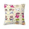 Cartoon Throw Pillow Covers Living Room Decoration Printed Sofa Cushion Cover Polyester Soft Pillowcase