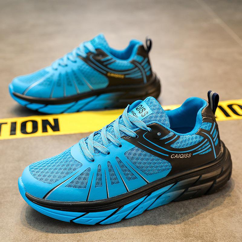 Модные кроссовки для пар, удобные сетчатые полые дышащие повседневные кроссовки, мягкие, легкие, универсальные, мужские, нескользящие, теннисные