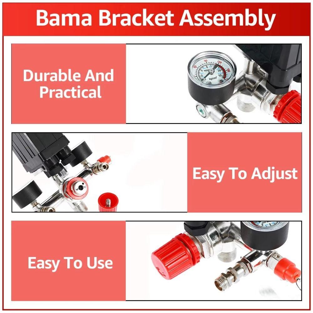 Двойные манометры Переключатель управления воздушным компрессором Промышленное использование