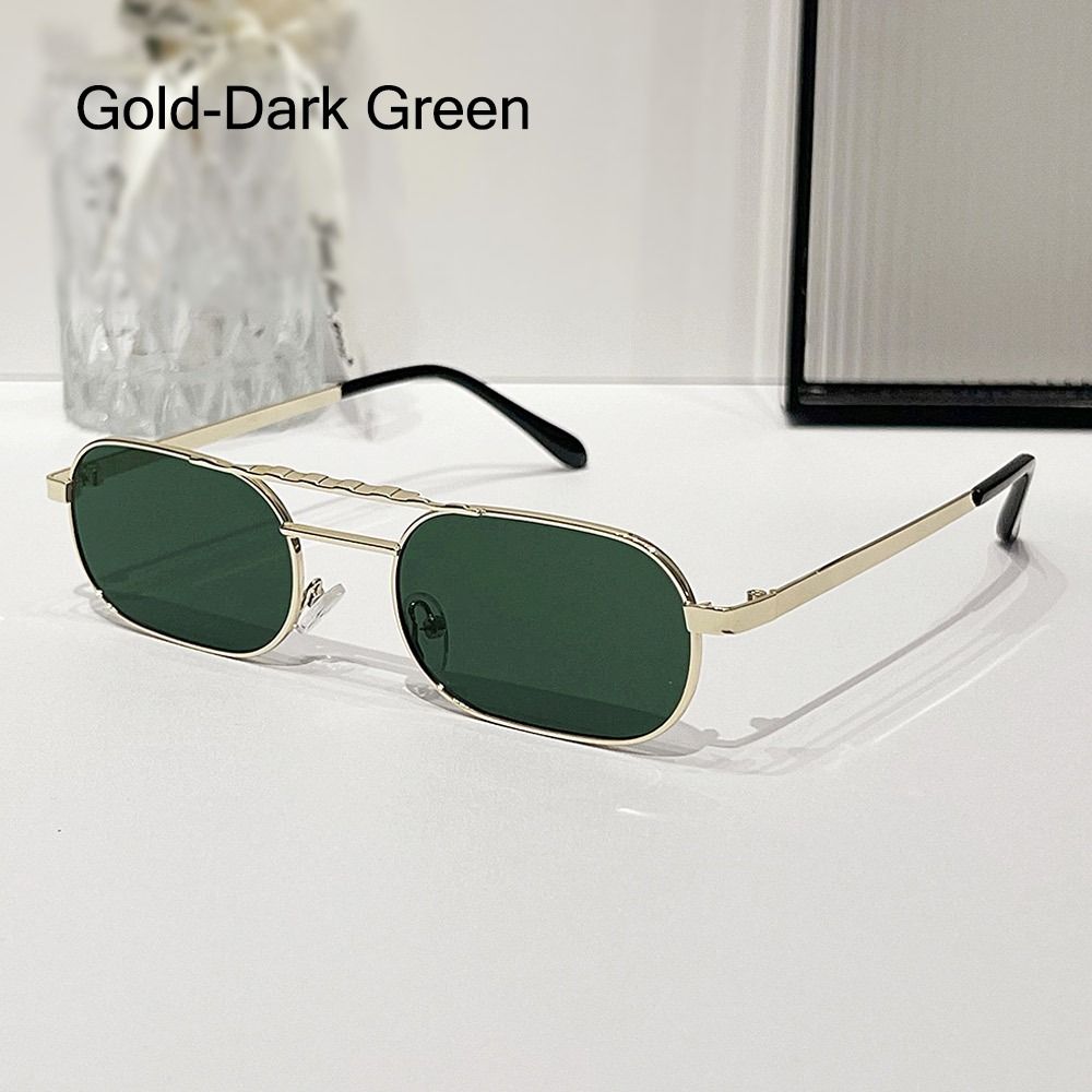 Защита от ультрафиолета, прямоугольные солнцезащитные очки, очки в стиле хип-хоп 90-х, ретро-очки для женщин и мужчин