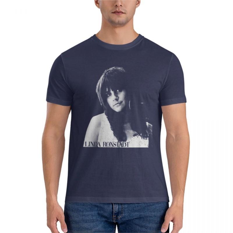 men tshirt Linda Ronstadt Retro portrait Essential TShirt mens t shirt sports fan tshirts summer male teeshirt