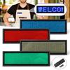 Mini LED Digital Programmable Rechargeable Scrolling Name Message Tag Sign