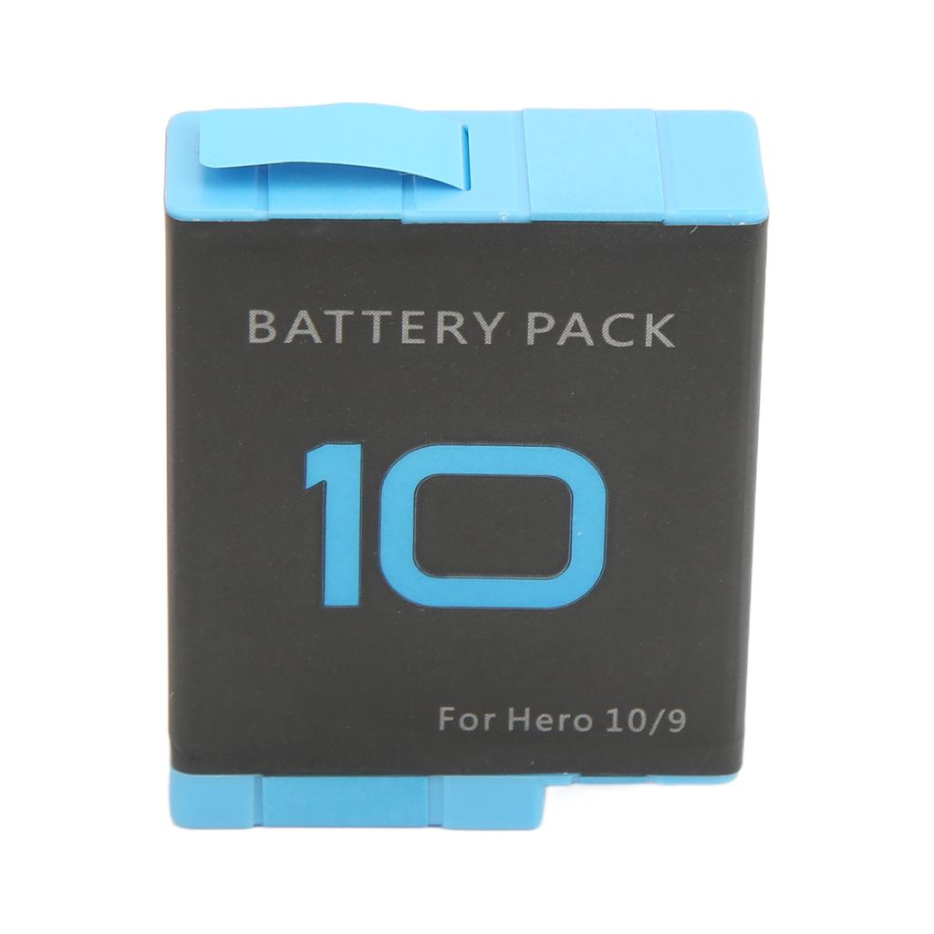 Rechargable Battery for Hero 10 9 Black Lithium Battery 1800mAh High Capacity Action Camera