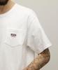 Футболка с карманом Schott WORK LABEL, Мужская, Размер S, 030, Белый, 782-5934005