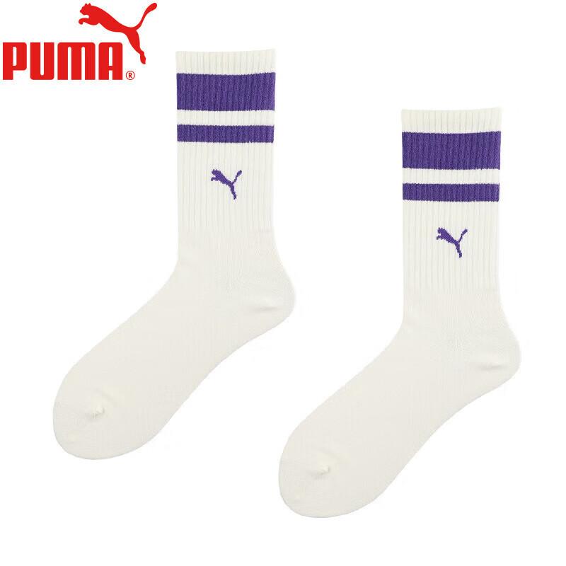PUMA Socks, Fashionable Classic Versatile Men's Stylish Sports High Tube Socks, 1 Pair
