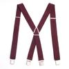 Men'S Adult Straps Men'S Trousers Suspender Suit Shirt Straps Clip Suspender Straps Men'S Fat Elastic Non-Slip