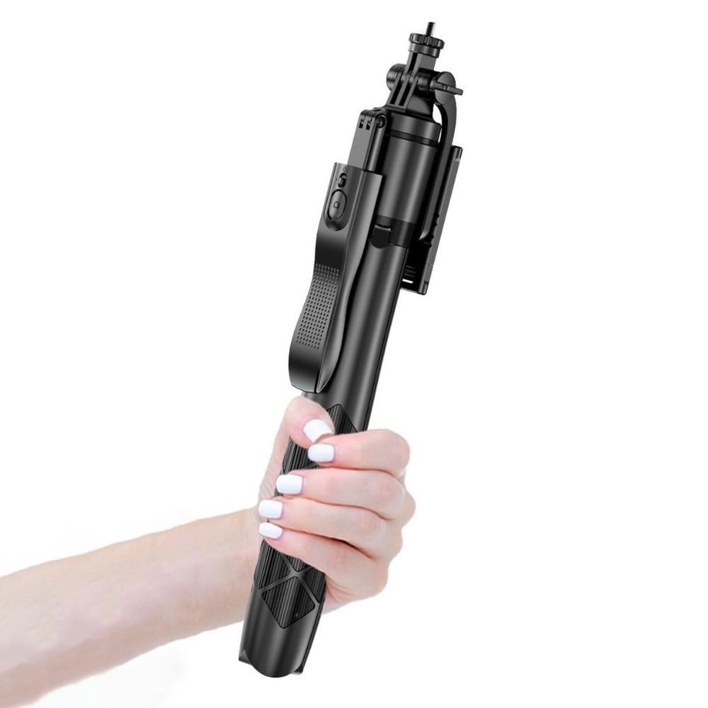 Portable Handheld Bluetooth Selfie Stick Adjustable Selfie Stick Tripod Vlog Photography