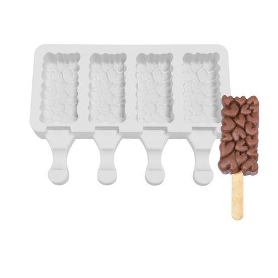 Устойчивая к разрыву форма для мороженого, легкосъемная силиконовая форма «сделай сам», безопасная форма для мороженого для дома