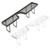 No-Drill Faucet Sink Shelf Large Capacity Faucet Drain Organizer  Mirror Front