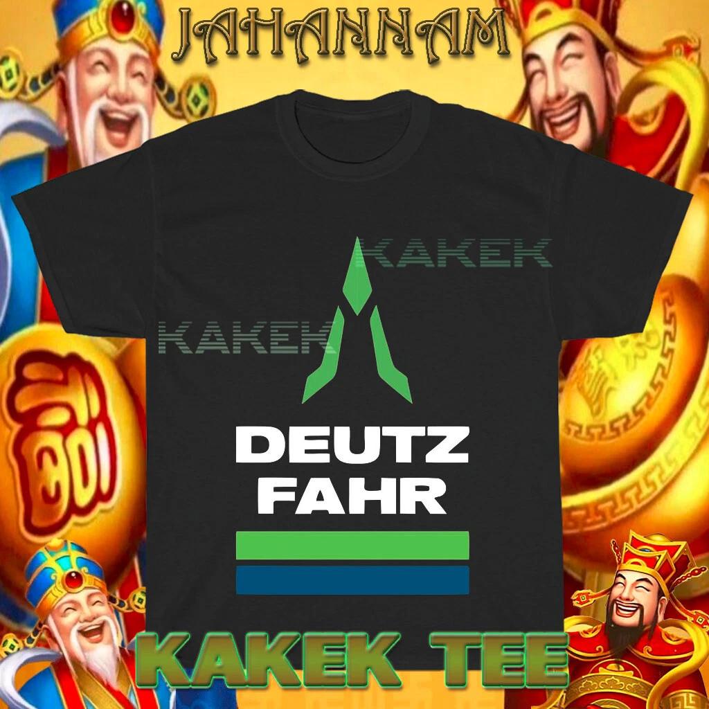 Новая футболка с логотипом трактора Deutz Fahr, забавная футболка, размер S-5XL (США)