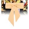 10pcs Chair Sashes Exquisite Reusable Chair Bows for Hotel Weddings Meetings Chair Decoration