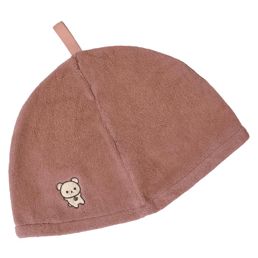 SAUNA REPUBLIC Imabari Towel Certified Sauna Made In and Korilakkuma Design Hat, Japan, Large, Deep, Antibacterial, Odor-Resistant, Antiviral,