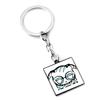 Alloy Keychain Pendant: R6 Anime Game Accessory