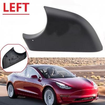 Черный Для Tesla Model 3 2017-2022 Левая Сторона Крышка Зеркала Заднего Вида Нижний Держатель