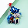 Blucome Acetic Acid Plate Acrylic Brooch Cute Cartoon Two Cats Brooch for Woman Man Suit Bag Hijab Pins Gifts