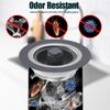 Kitchen Sink Strainer For 3-1/2-inch Drainage Pipes, 304 Stainless Steel Pop Up Sink Stopper, 3 Layers Rubber Rings Anti-Clogging Basket Straine