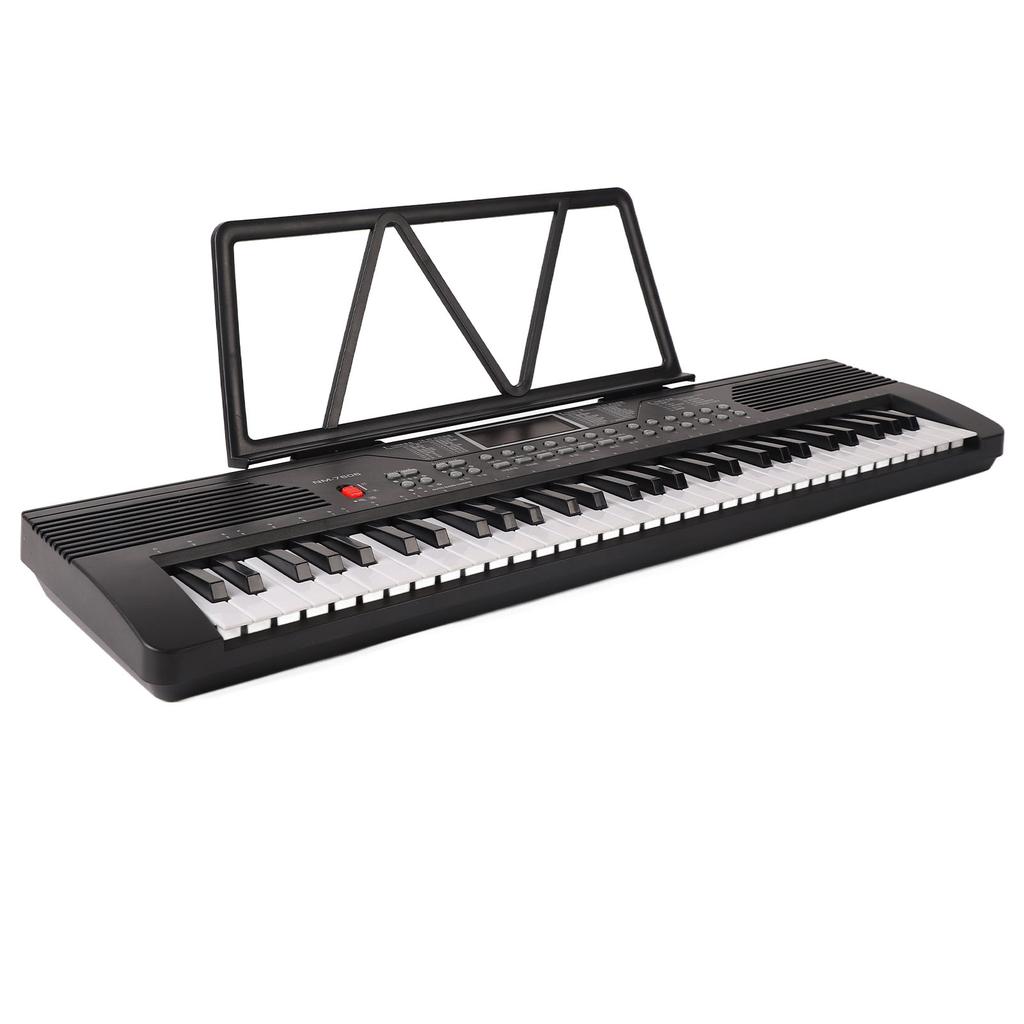 Электрическая клавиатура пианино 61 клавиша шумоподавление чистый звук профессиональное электрическое пианино для