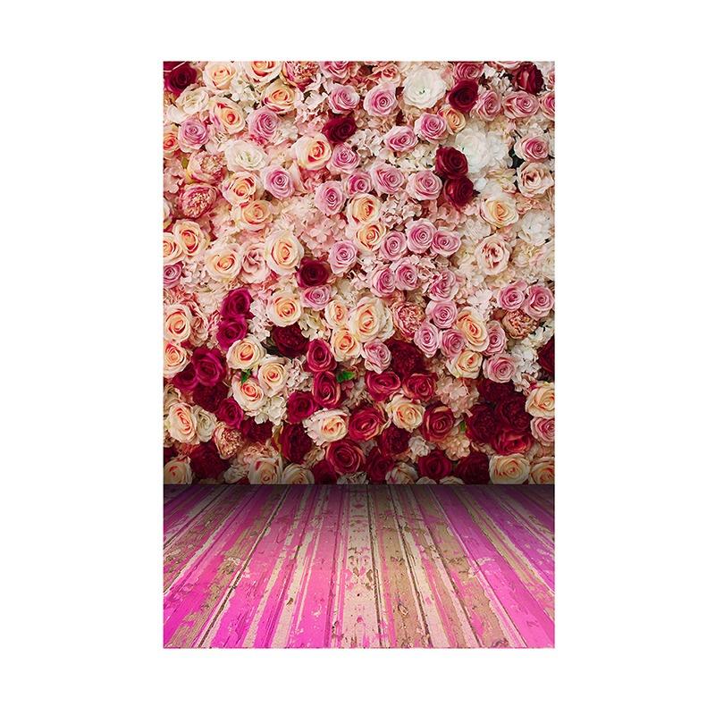 Цветочный фон для фотосъемки Цветочный фон Детский душ День матери День святого Валентина Свадьба День рождения Декор для вечеринки Баннер Студийный реквизит