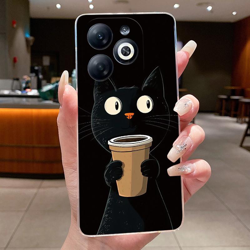 Casing For Techno Spark Go 2024 Luxury Cute Cool Boys Girls Transparent TPU Soft Bumper Cover Tecno Spark Go 2024 BG6 Phone Case