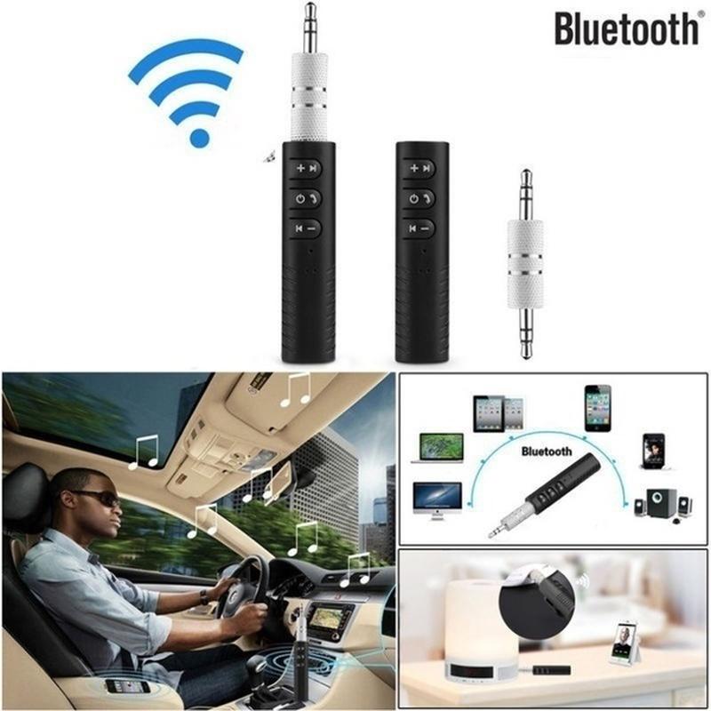 1Pc Universal USB Wireless Bluetooth 5.0 Transmitter Receiver 2 In1 Audio Adapter 3.5mm Aux for Car