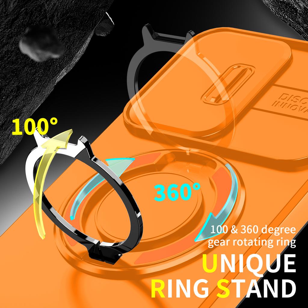 Для Mi POCO X7 Pro Защита камеры-слайдера Магнитная подставка Чехол для телефона для Mi Poco X6 Pro F7 Ultra C75 Чехол-защитник