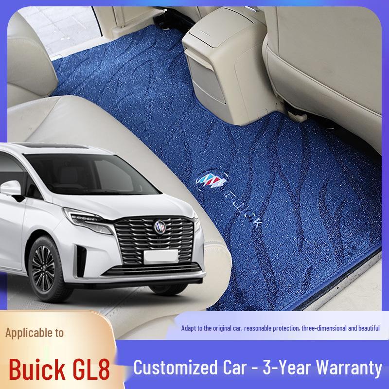 Автомобильные коврики для Buick GL8 ES Landzun, семиместный бизнес-автомобиль, противоскользящие ковры