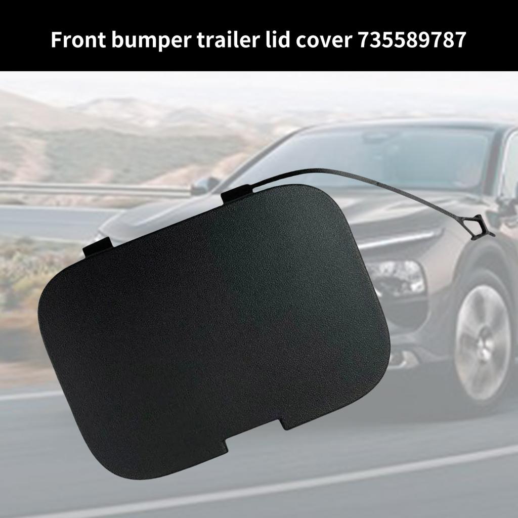Car Front Bumper Tow Towing Hook Eye Caps Cover Plastic Replacement Eye Tow Eye Caps 735589787 1611707280