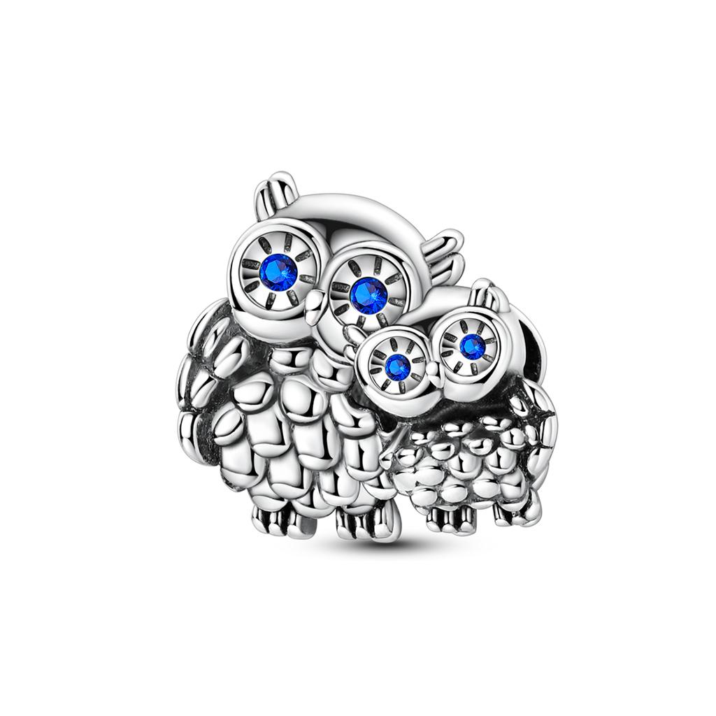 New Charms Copper Sun Windmill Carriage Owl Bead Fit Original Pendant Bracelet Diy For Woman Jewelry