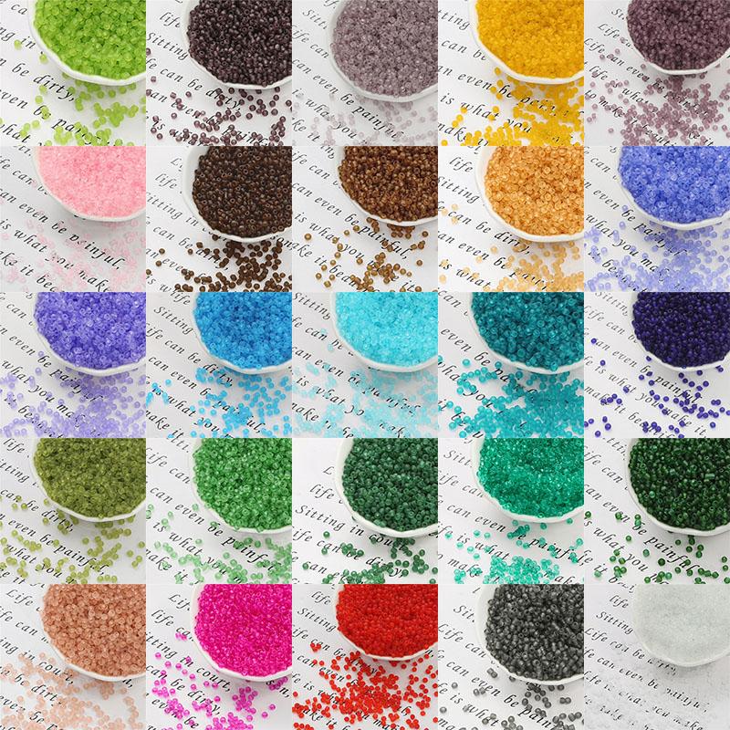 3 мм 700 шт./пакет шитье популярный бисер стеклянные ювелирные изделия разделитель матовые цвета круглые однородные бусины высокого качества прозрачный размер для рукоделия