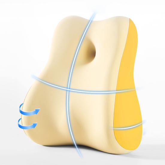 Couples Butt Cushion Hip Intimacy Pillow Memory Foam Multi Position Wedge Cushion Ergonomic Leg Wedge for Bedroom Relaxation Post-Surgery Recovery