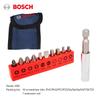 Screwdriver Bits Drill Bit Set: 10 Drill Bits + 1 Extension Bar
