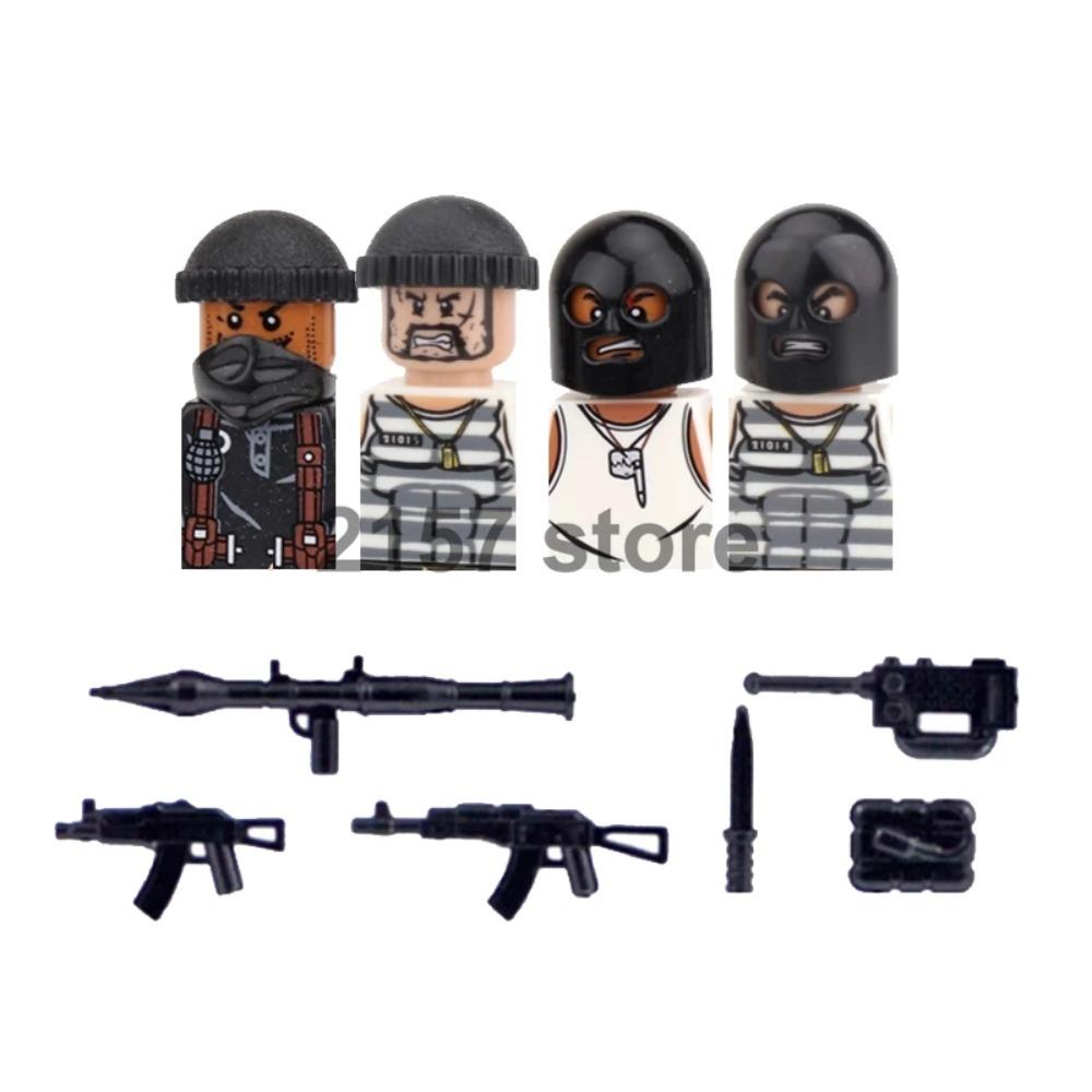 Военный Солдат Фигурка Строительный Блок Оружие Рейнджер Камуфляж Война во Вьетнаме US Special Forces KSK Медицинский Бандит Вор Игрушка Подарок