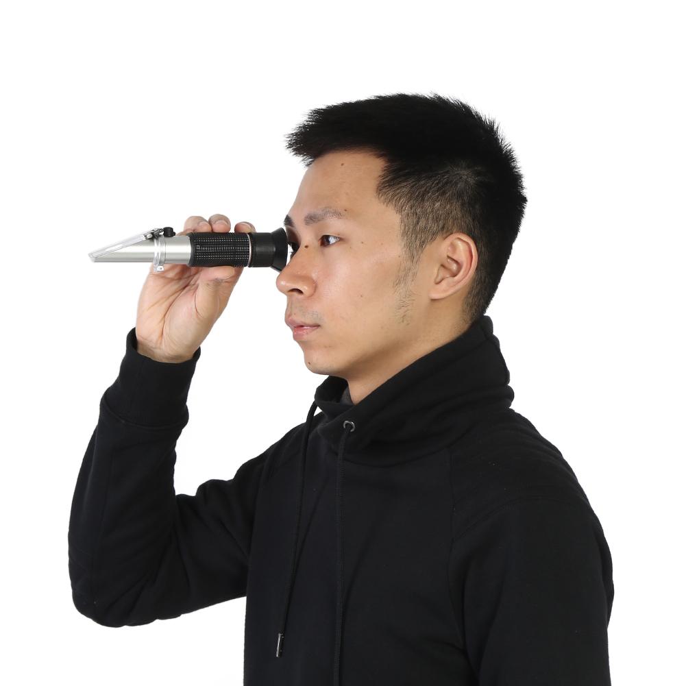 Профессиональный 0~32% Точный рефрактометр Брикс Пиво Фруктовый сок Сахар Тестер Метр