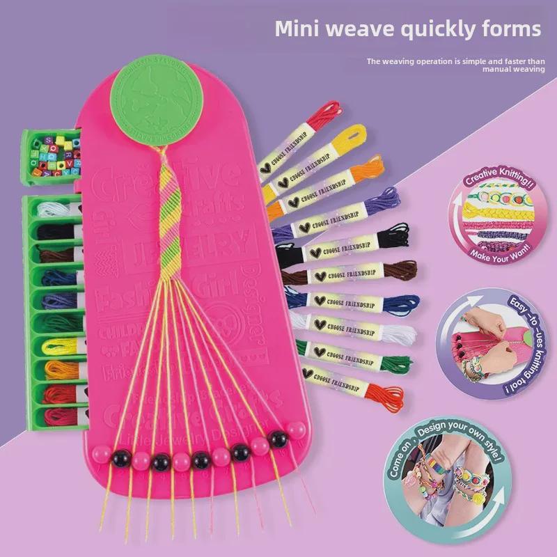 Friendship Bracelet DIY Kit: Handmade Beaded Jewelry Set for Girls