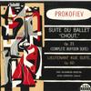 LP Record JASCHA HORENSTEIN, PARIS PHILHARMON - Prokofiev Suite Du Ballet Chout, Op PL9180 VOX 1955 US Classical Used