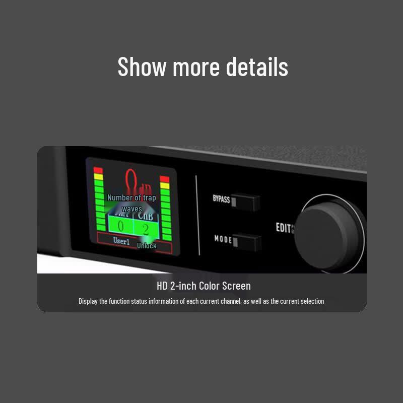 TAKSTAR TE-2024 Digital Feedback Suppressor