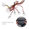 Blue LED Temperature Controller Independent Turn Knob Computer Fan Controller  Heat Sink Cooling
