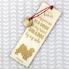 Papillon, Continental Toy Spaniel, Butterfly dog – Dog bookmark, personalized bookmark – Design 01 | Art-Dog